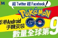 超Twitter赶Facebook！香港Android手机安装PokemonGo数量全球第九