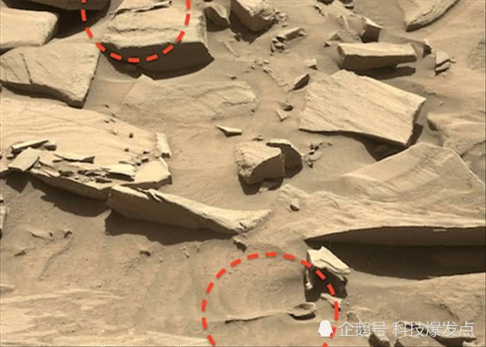火星上出现不明物体，疑似“生物形状”，看到照片让人浮想联翩！