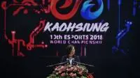 蔡英文总统出席IESF世界电竞锦标赛宣示“政府会继续努力Carry”