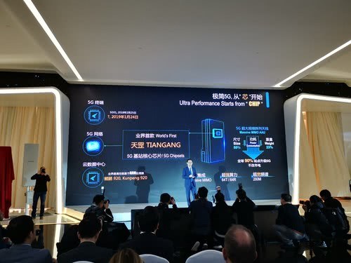 华为发布天罡引领行业成为业界首个5G基站核心芯片