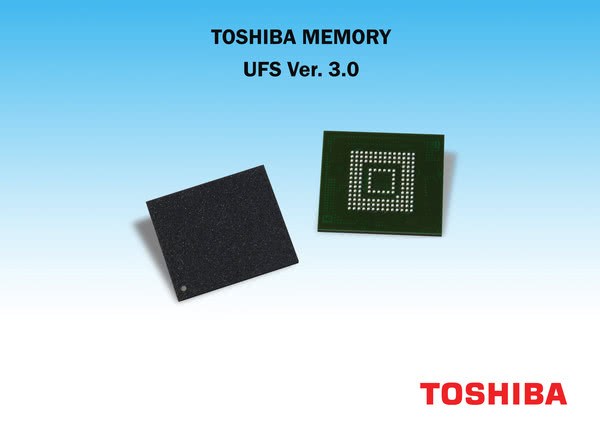 东芝发布UFS3.0闪存芯片2.9GB/s读写速度比肩SSD