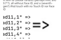 iOS12.2beta代码透露后续还将有iPad还会搭载TouchID