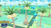 《PokémonGo》欢庆《Let'sGo！皮卡丘／Let'sGo！伊布》即将上市，阿罗拉版椰蛋树正式登场