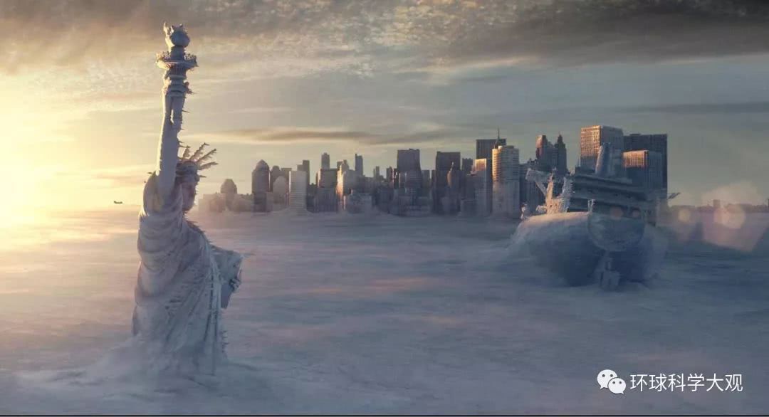 电影《后天》情景出现：极地涡旋席卷美加，体感温度低至零下50℃