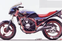 250cc首款水冷式V型双缸!本田“VT250F”