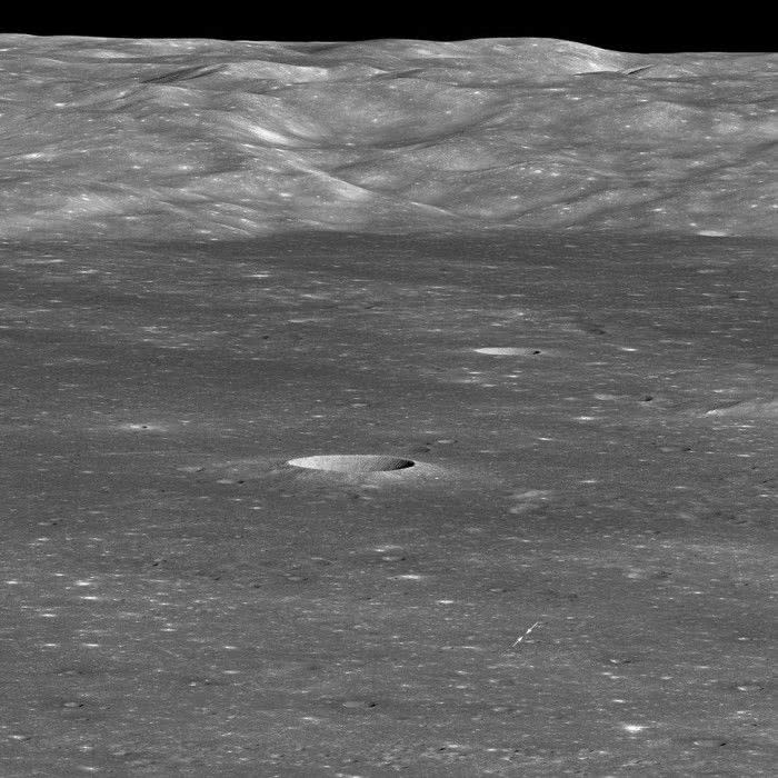 NASA的月球勘探轨道器传回嫦娥四号图像