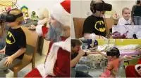 协助罹癌患者圆梦虚拟实境开发者用VR技术协助多位病童陪圣诞老人送礼