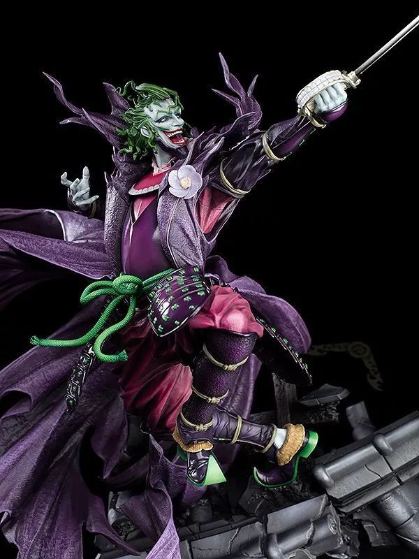 《忍者蝙蝠侠》战国小丑超狂气雕像全球限量1000体