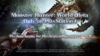 《魔物猎人：世界》将举办PS4独占Beta封测公开《地平线：期待黎明》合作内容