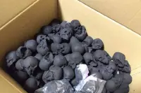日本网友吐槽：买了骷髅形状的木炭