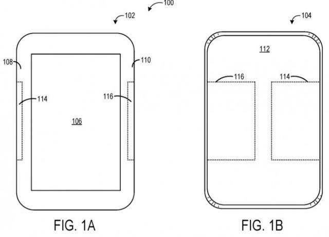 微软提交专利申请将柔性织物触控感测器放在Surface设备背面
