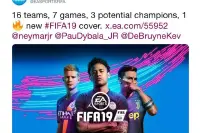 《FIFA19》欧冠版全新封面公布三大90后巨星上阵