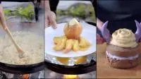 厨师挑战烹饪游戏美食重现《萨尔达传说》炖饭、烤苹果及怪物蛋糕