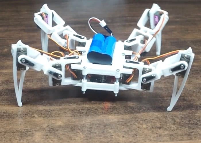 内置深度学习技术的树莓派蜘蛛机器人自己动手DIY