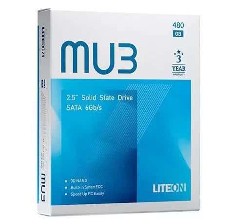 LiteOn推出最新MU3系列SSD，采用东芝64层3DNAND