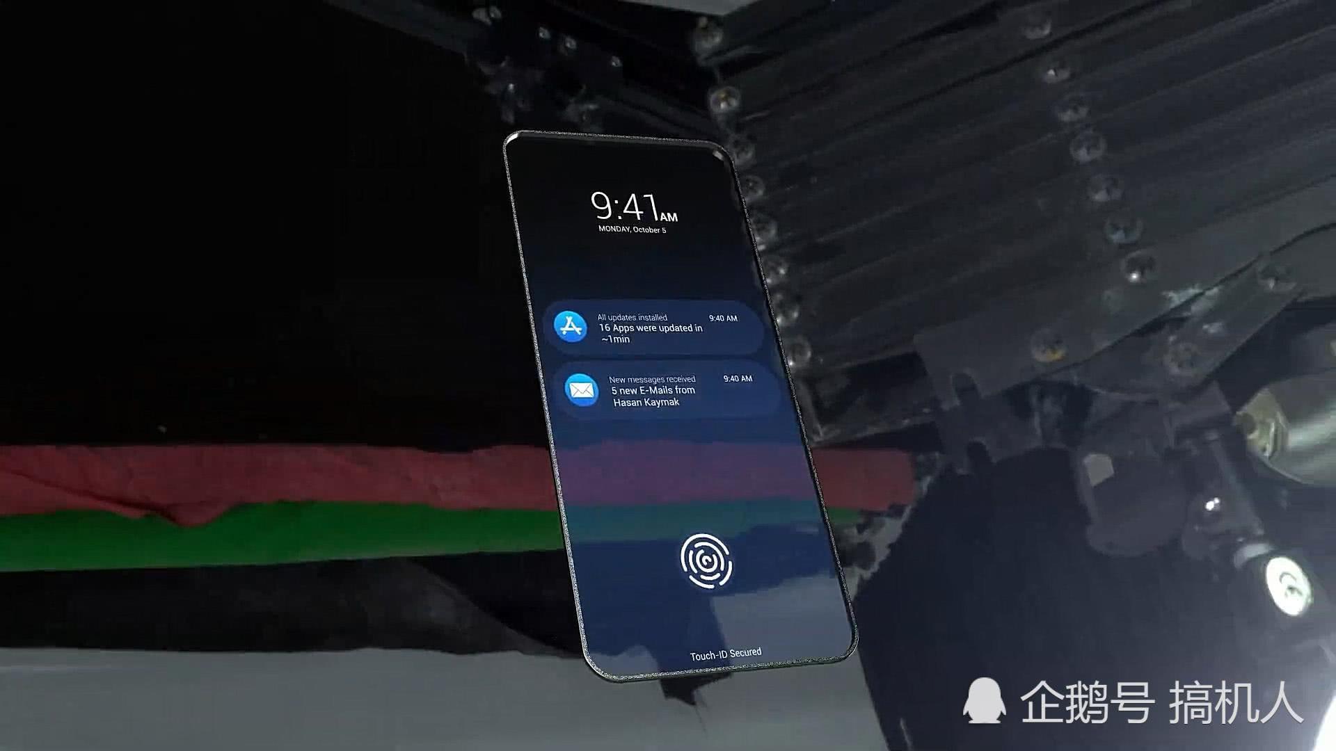 最具科幻感的iPhone概念机：全透明玻璃屏机身仅3毫米