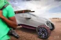 来看看宝马3D打印既酷又环保的未来概念车！