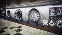 新宿车站突然出现的谜之三大洞是因为...?!JUMP英雄们的压倒性威力还原重现!!