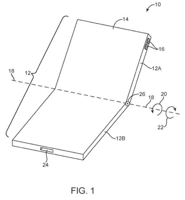 苹果更新可折叠iPhone专利翻盖式/三折叠设计样样有