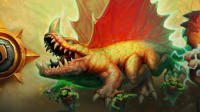 《炉石战记：安戈洛历险记》艺术总监分享“恐龙”卡牌主题构思概念
